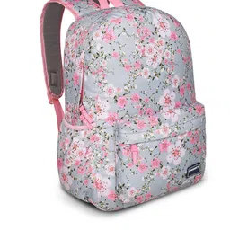 Priority Unisex Floral Printed College Backpack image 5