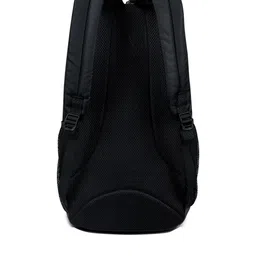 PAZZO Unisex Embroidered Solid Backpack image 3