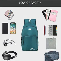 Dezire Crafts Sea Green Solid Multipurpose Backpack image 5