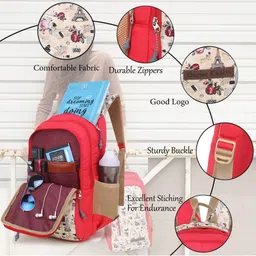 Dezire Crafts Unisex Graphic Backpack image 2