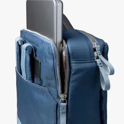 DailyObjects Deep Sea Meridian Convertible Laptop Bag image 4