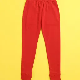 nusyl NUSY Kids Red Printed Joggers image 3