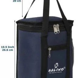 halino LUNCH BAG COMBO PACK OF 2 TIFFIN BAG TOTE BAG GOOD QUALITY FABRIC Waterproof Lunch Bag image 2