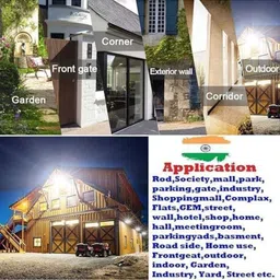 dikansha ® 100 WATT LED Outdoor Flood Light, Cool Day White-Pack of 1 Flood Light Outdoor Lamp image 3