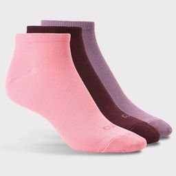 CULT Women Pack Of 3 S26 Low Ankle Cotton Socks-picture-0