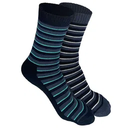 Heelium Pack of 2 Odour-Free Breathable Bamboo Crew Length Socks-picture-21