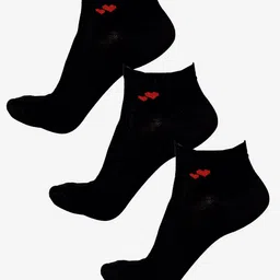 Bodycare Women Pack Of 3 Pure Cotton Ankle-Length Socks-picture-16