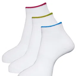 Dollar Socks Women Pack Of 3 Assorted Cotton Ankle-Length Socks-picture-50