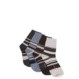 MUTAQINOTI Men Pack Of 4 Assorted Calf Length Antimicrobial Socks image 1