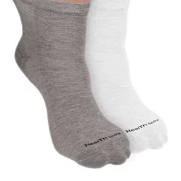 FOOTPRINTS Unisex Pack Of 2 Patterned Organic Cotton Ankle Length Socks-image-85