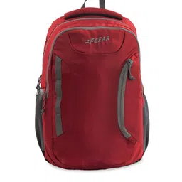 F Gear Unisex Red & Grey Backpack-picture-9