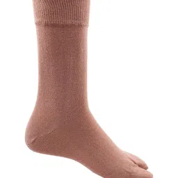 RC. ROYAL CLASS Women Pack Of 3 Fawn Solid Cotton Socks image 2