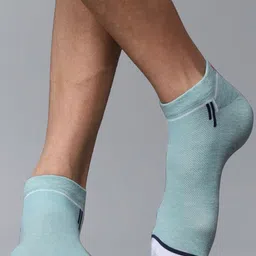 Dollar Socks Men Pack Of 3 Patterned Ankle-Length Cotton Socks image 3