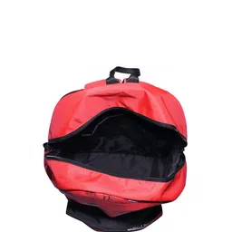 Disney Kids Red & Black Graphic Printed Backpack image 5