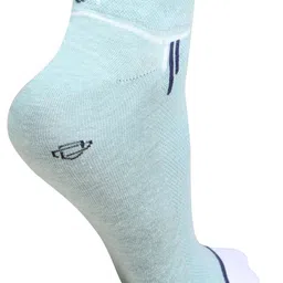 Dollar Socks Men Pack Of 3 Patterned Ankle-Length Cotton Socks image 4