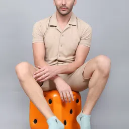 Dollar Socks Men Pack Of 3 Patterned Ankle-Length Cotton Socks image 2