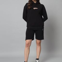 GRIFFEL Printed Hooded Neck Long Sleeves Fleece & Cotton Tracksuits-picture-33