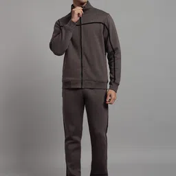 FCK GOLD Men Mock Collar Tracksuits-image-3