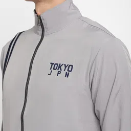 Yuuki Men Grey Tracksuits image 2