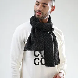 Cazzano Checkered Men Muffler image 4