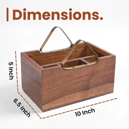 greetwood Empty Cutlery Holder Case image 2