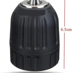 nityaecommerce 0.8-10mm Keyless Drill Chuck 3/8 in 24 UNF Thread Mount Cordless Electric Power Drill Chuck Tool Tools image 3