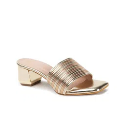 Carlton London Textured Open Toe Block Heels-picture-10