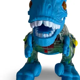ninishia retail Dinosaur DIY Blue Walk Sound-picture-12