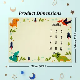 hoolloomooloo Self Design Crib Crib Baby Blanket for AC Room image 3