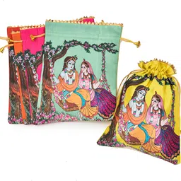 sanvatsar Women Multicolor Potli image 2