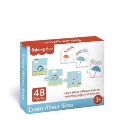 Fisher-Price 48 Pieces Learn about Sizes Jigsaw Puzzles For Age 3+ Years-picture-28