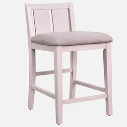 royaloak Georgia 2 Seater Dining Set With Storage and USB Port in Light Pink Colour image 4