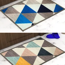 Athom Trendz Set of 2 Printed Premium Anti Slip Doormats-picture-29