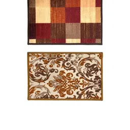 Athom Trendz Set of 2 Printed Premium Anti Slip Doormats image 3