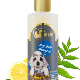 pet life Organic Dry Bath Shampoo for Lhasa Apso Dog & Puppy -Clean, Smooth & Shiny Coat Conditioning, Anti-fungal, Anti-microbial Fresh Fragrance, Made with Natural Actives, All Dog Breed, Dry Waterless Spray Dog Shampoo image 3
