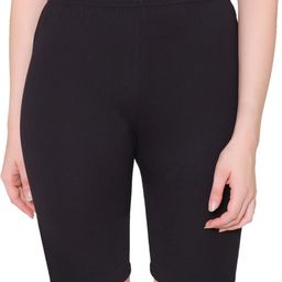 bodycare Pack of 3 Self Design Women Black Cycling Shorts-picture-31