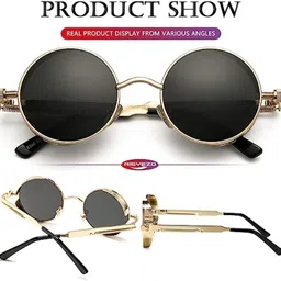 shade house UV Protection Round Sunglasses (52) image 3