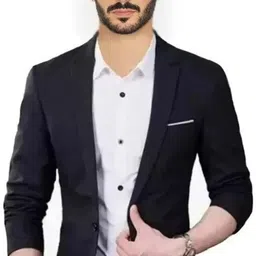 darbar in Men Solid Single Breasted Casual, Formal, Party, Festive & Wedding Blazer-picture-16