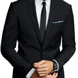 humjoli fashion Men Solid Single Breasted Casual, Formal, Party, Festive & Wedding Blazer image 1
