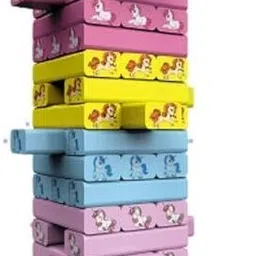 antalya New Play Unicorn Hardwood Blocks Colorful Stacking Tower Game-picture-27