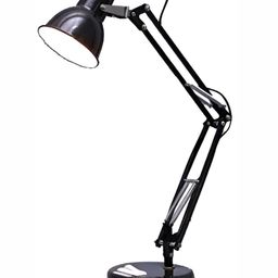 SPARK WORLD Black Contemporary Bell Shaped Table Lamp-picture-48