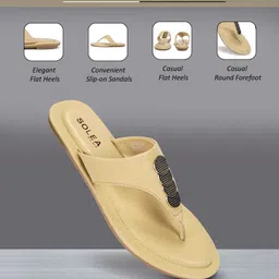 paragon Women K6015L Women Sandals Stylish Comfortable Durable Dailywear Easy Slip On Flats Flats Sandal image 3