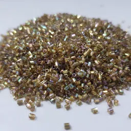 fashion cluster Antique Shaded 2 Cut Beads 100 gm 1 mm 14/0 (approx 2800 beads)-picture-26