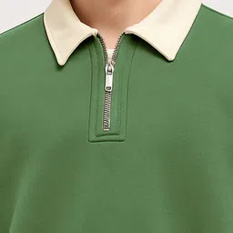 maniac Men Full Sleeve Color Block Sweatshirt image 4