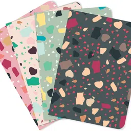 raptech notebook Unique Stationery items, Easy to Carry, Plain Cute (Abstract) A5 Diary UnRuled 240 Pages-picture-19