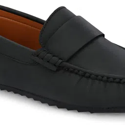 Killer Men Black Faux Leather Casual Slip On Loafers Loafers For Men image 2