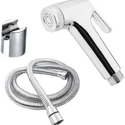 unique creation Jet Spray Anox 1 Meter Ss Shower Tube & Wall Hook Faucet Set image 5