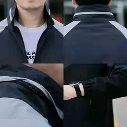 MAARVIK Solid Men Wind Cheater image 3