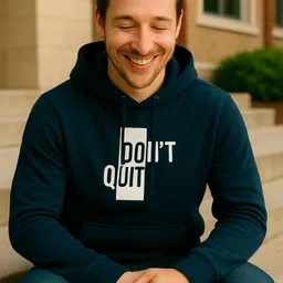 farbot Men Full Sleeve Printed Hooded Sweatshirt image 2