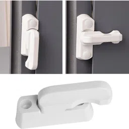 p s retail Plastic Glossy Window Lock image 4